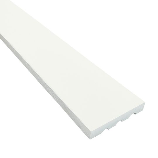 James Hardie 1" x 5-1/2" x 12' Hardie Trim 5/4 NT3 Smooth Board for HardieZone 5 – Midnight Black