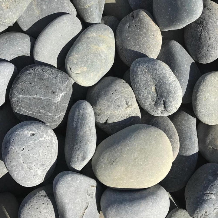 Butler Arts 0.50 cu. ft. 2 in. - 3 in. Black Mexican Beach Unpolished Pebble