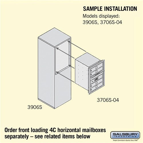 Free-Standing Enclosure for 3706 Single Column Unit - Aluminum