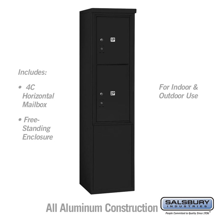 11-Door Free-Standing Parcel Locker with USPS Access