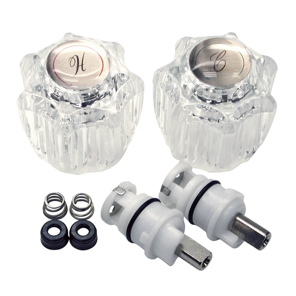 Danco Complete 2-Handle Faucet Rebuild Trim Kit for Delta/Delex (Model 39675)