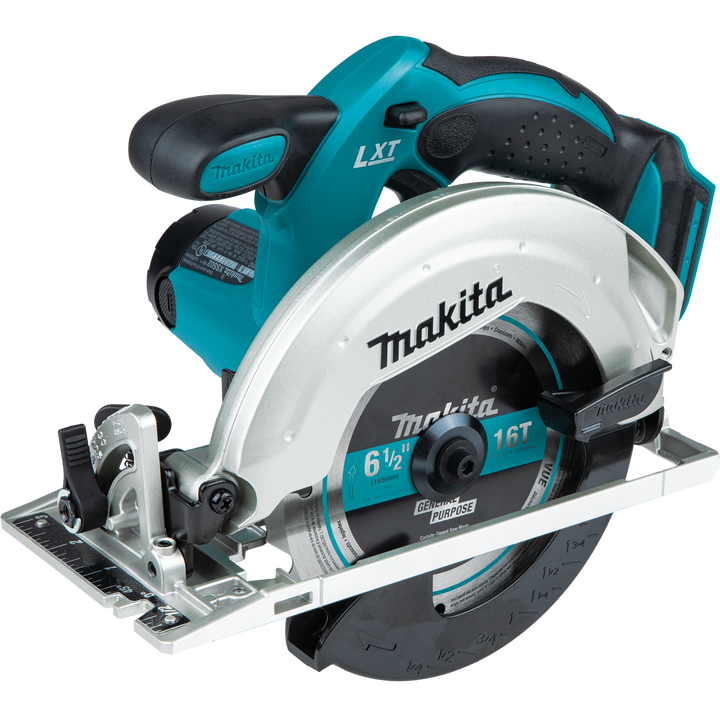 Makita 18V LXT Lithium-Ion Cordless 6-Piece Combo Kit, 3.0Ah (Drill-Driver, Impact Driver, 6-1/2" Circular Saw, Recipro Saw, Vacuum, LED Light)