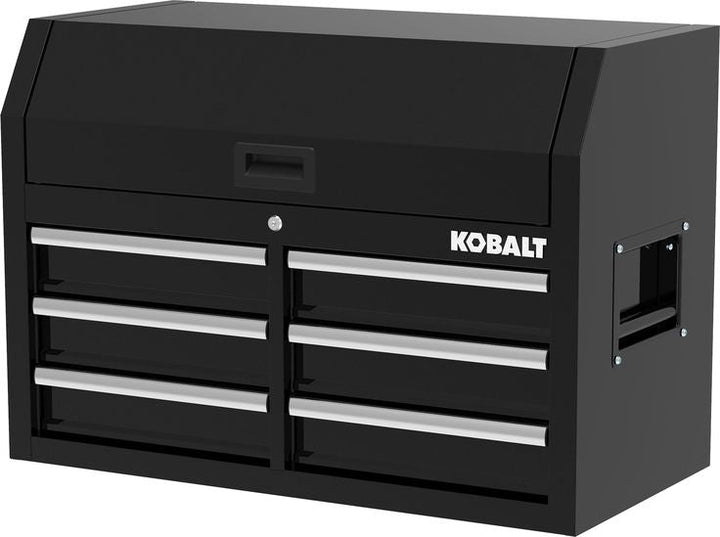 Kobalt 36-in W x 18-in H 6-Drawer Steel Tool Chest (Black)