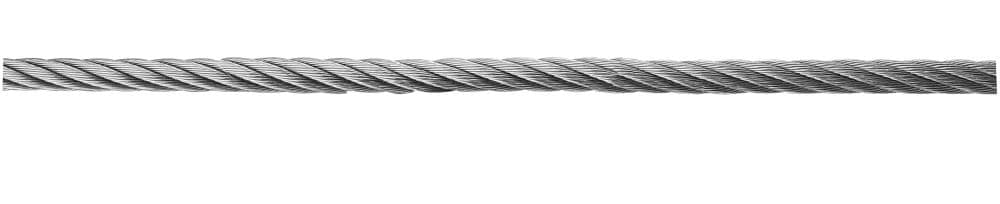 IAM Design 50-ft Stainless Steel Cable for Deck Railing, 5mm x 50ft, 316 Stainless Steel, 1x19 Strand Configuration