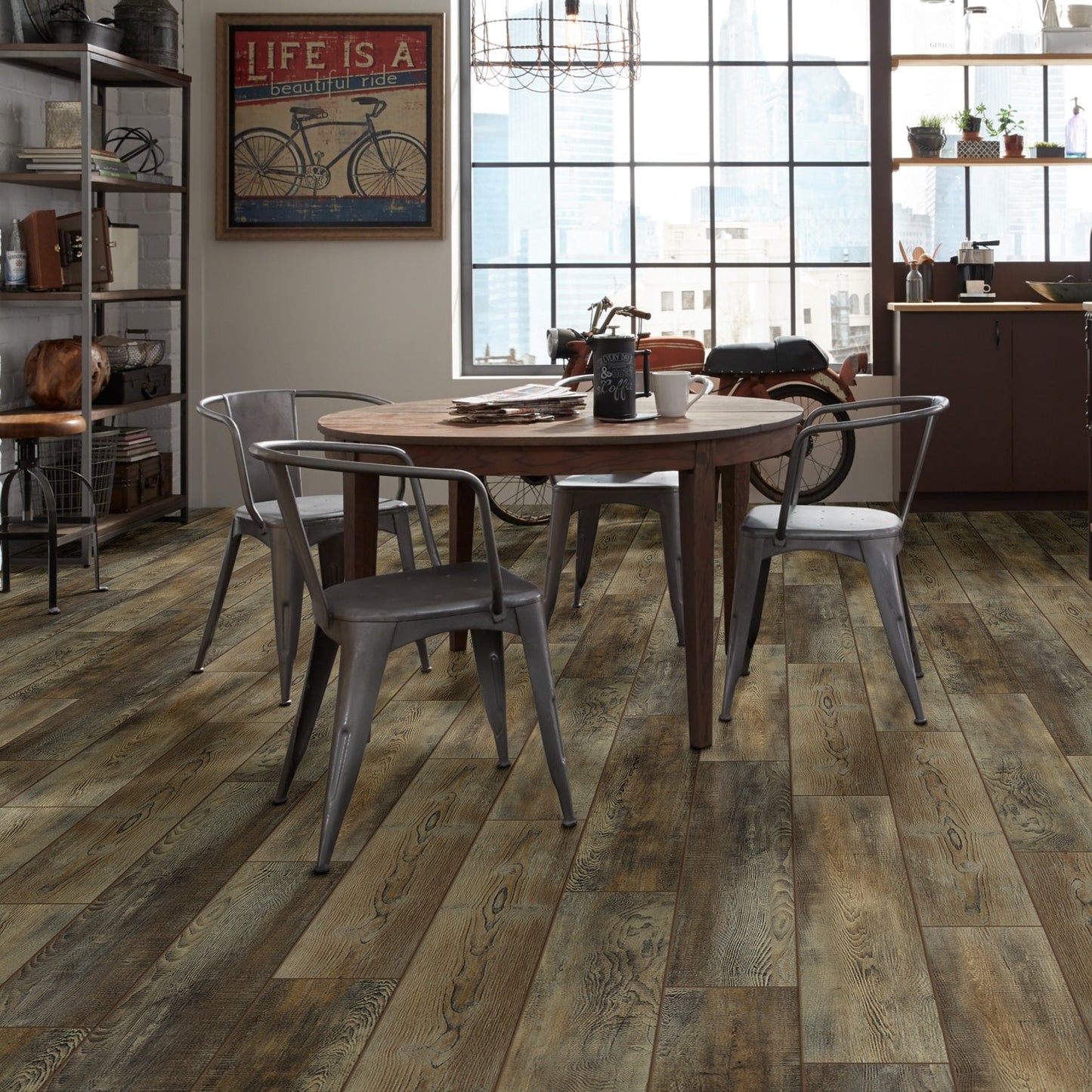 Shaw 1.75-in x 72-in Opulent Vinyl Floor T-Moulding
