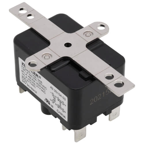 Rheem 42-25104-03 relay - side view (Voltage: 24VAC; Product Type: Relay)