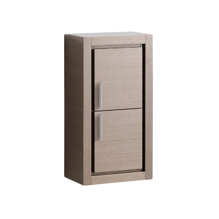 Fresca Trieste 15.75-in x 32-in x 9.87-in Gray Oak Soft Close Bathroom Wall Cabinet