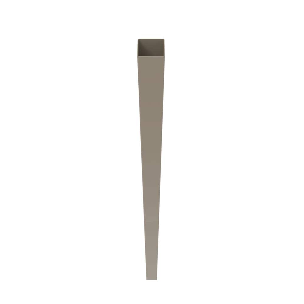 Freedom Bella Premier Series 4-in x 4-in x 9-ft Clay Deck Post