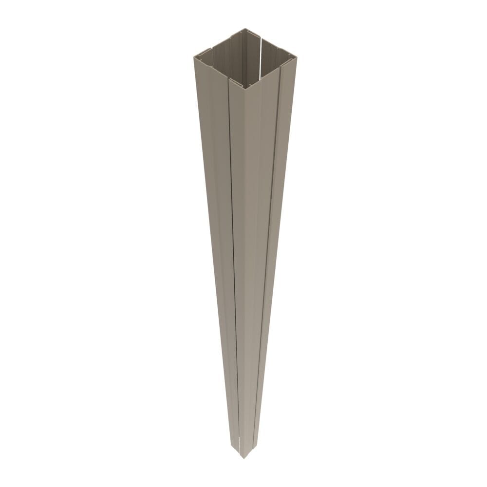 Freedom Bella Premier Series 4-in x 4-in x 10-ft Clay Deck Post Sleeve