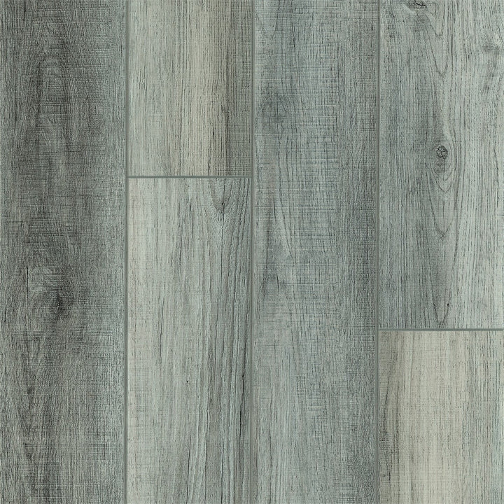 Armstrong Flooring Essentials Silver Reflection 6-in W x 48-in L x 5-mm T Waterproof Interlocking Luxury Vinyl Plank Flooring, 12-mil Wear Layer (18.8-sq ft/carton)