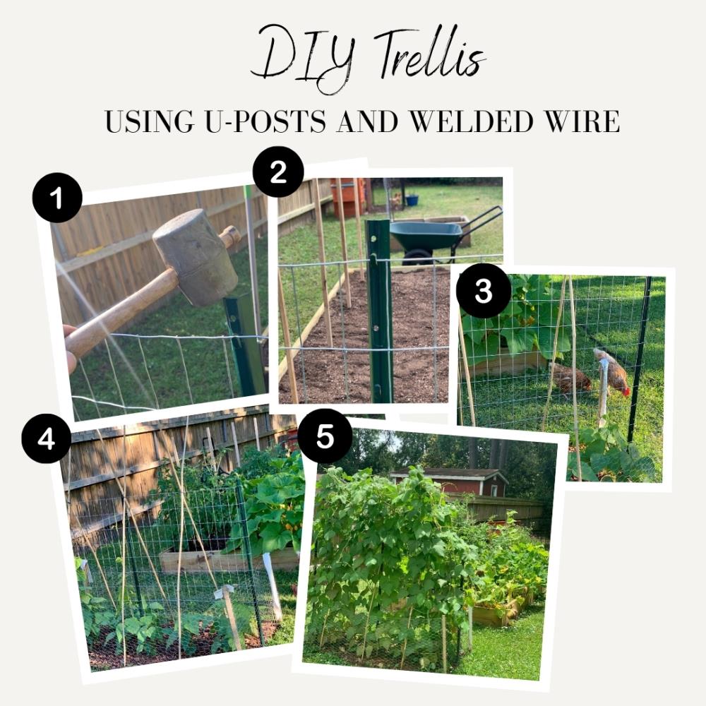 GARDEN CRAFT Powder-coated Steel U-post For Garden Fence