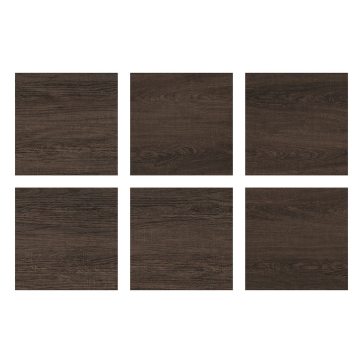 FloorPops Brown 12-in x 12-in Water Resistant Peel and Stick Vinyl Tile Flooring (20-sq ft)