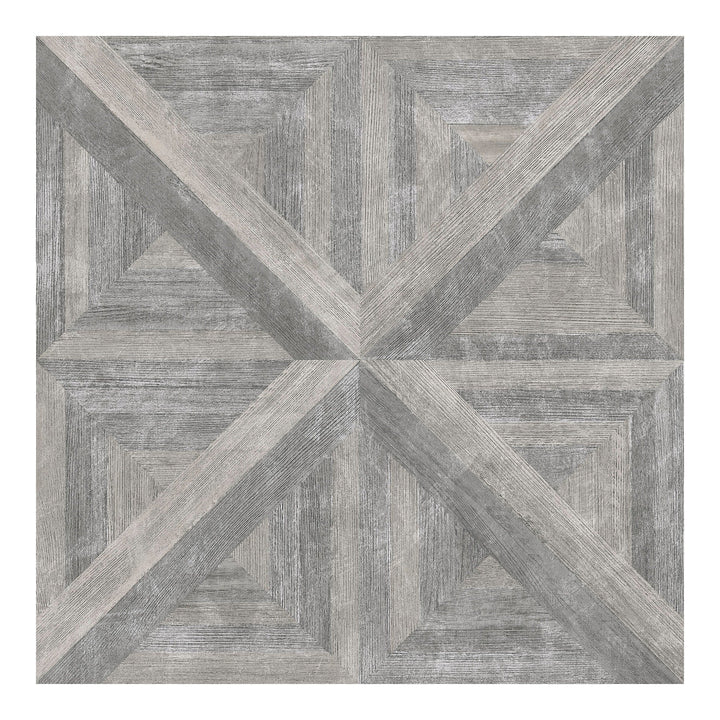 FloorPops Grey 12-in x 12-in Water-Resistant Peel-and-Stick Vinyl Tile Flooring, 20-sq ft Carton