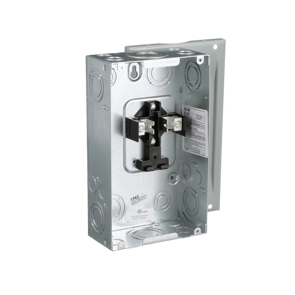 Eaton Type BR 125-Amp 2-space load center - label view