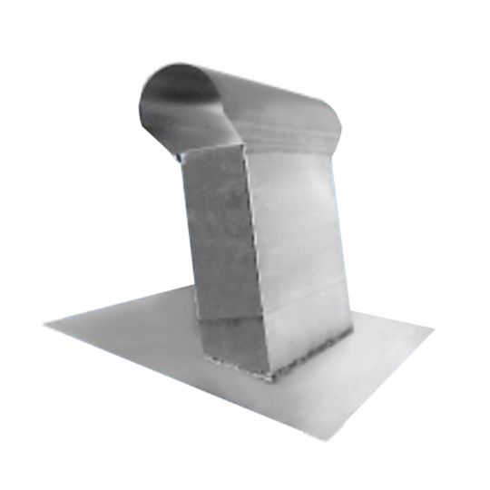Art's Sheet Metal 4 in. x 14 in. Roof Safe Horizontal Regular Roof Vent Flashing