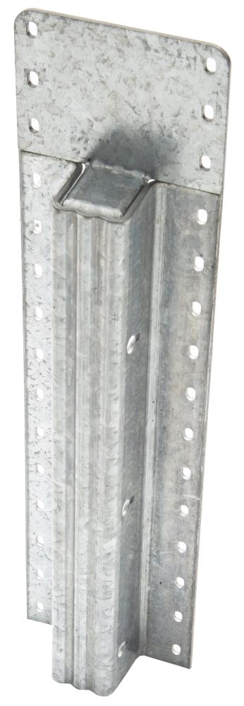 Lifetime Steel Post 7-ft H x 4-in W Galvanized Steel Post and Rail Yard Line Fence Post