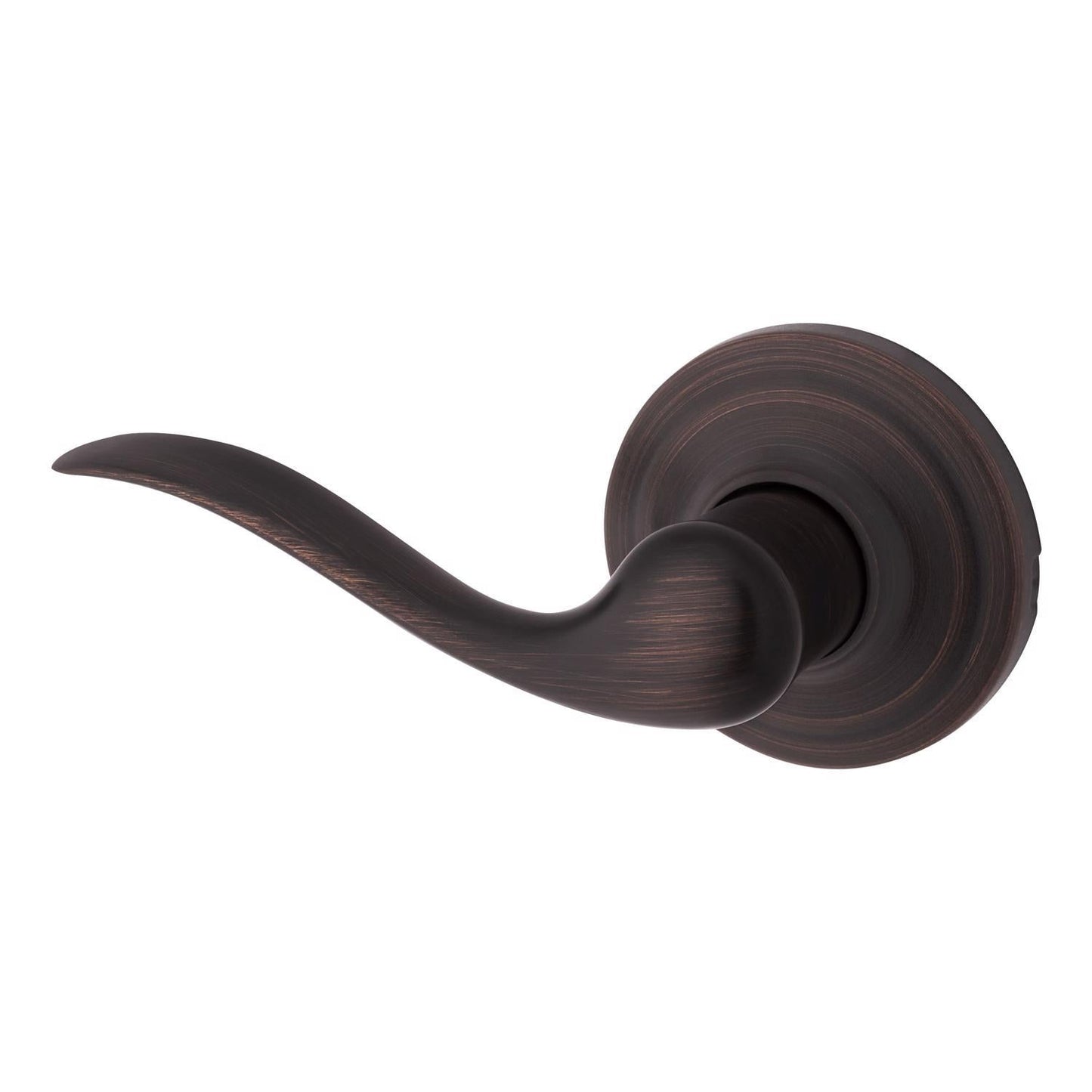 Kwikset Tustin Venetian Bronze Dummy Lever, Left-Handed