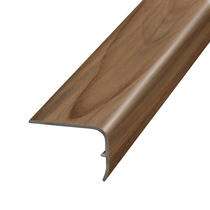 SimpleSolutions Scenic Trail Walnut MDF Vinyl Stair Nose Floor Molding
