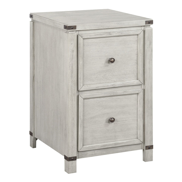 OSHOME Baton Rouge Champagne Oak 2-Drawer 19-in File Cabinet