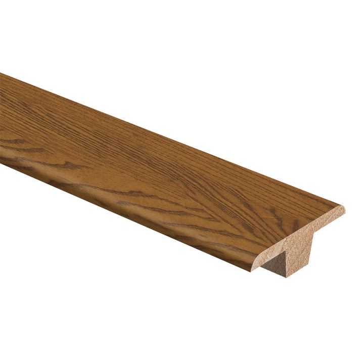 Zamma Brown Gunstock Oak 0.375-in T x 1.75-in W x 94-in L Wood Floor T-moulding