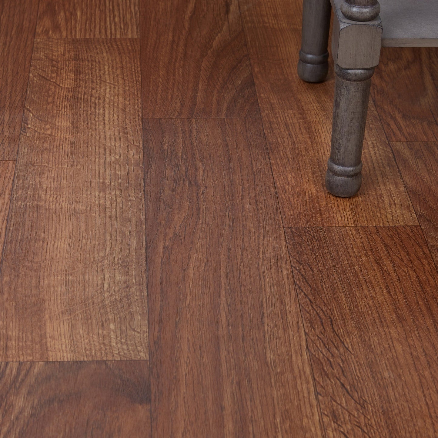 Armstrong Flooring Pickwick Landing I 12-ft W x Cut-to-Length Bear Path Oak Dark Brown Wood Look Low-Gloss Finish Sheet Vinyl