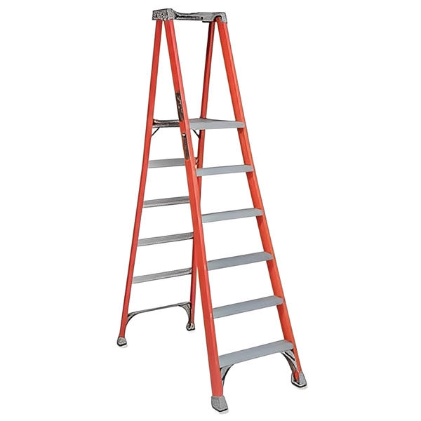 FXP1700 Series Fiberglass Pro Platform Ladder - All Sizes