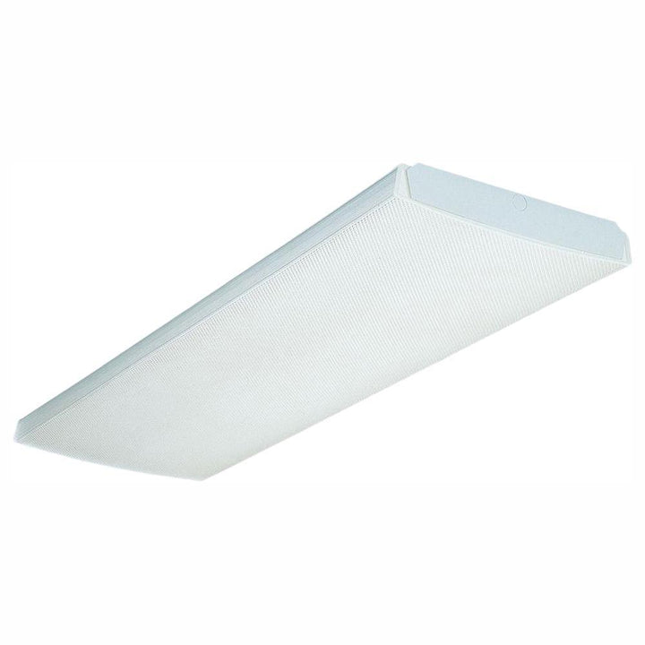LB 4 32 MVOLT 1/4 GEB10IS 4 ft. 4-Light Gloss White Fluorescent Wrap - Super Arbor