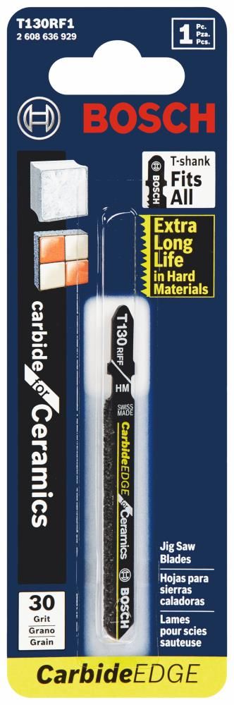 Bosch 3-1/4-in T-Shank Carbide Grit Jigsaw Blade