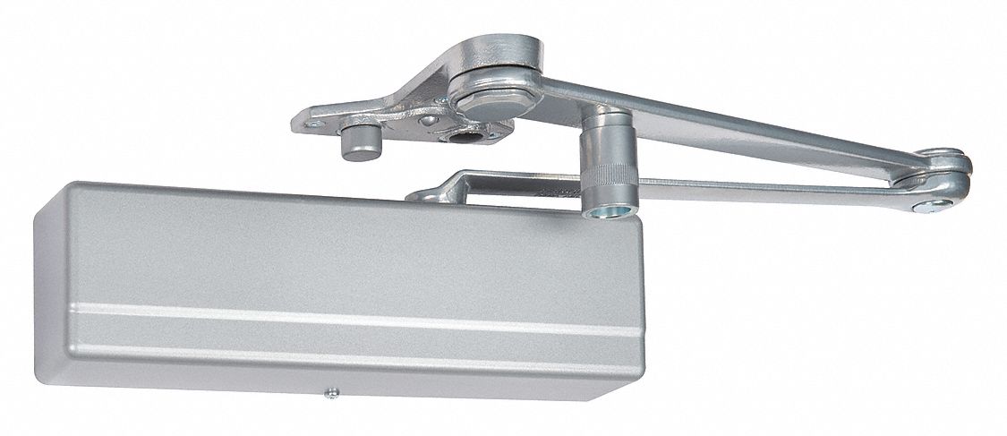 SARGENT Grade 1 Heavy Duty Door Closer, Parallel Mount, Aluminum