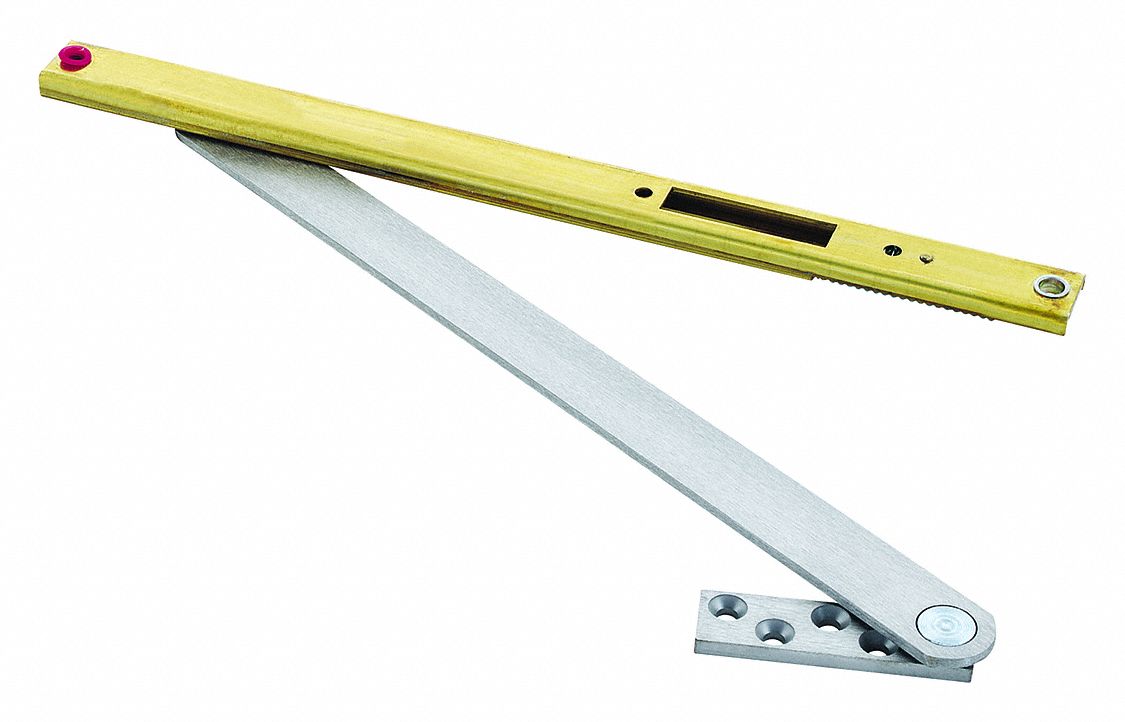 GLYNN-JOHNSON Concealed Door Closer, Grade 1 Heavy Duty, Stainless Steel