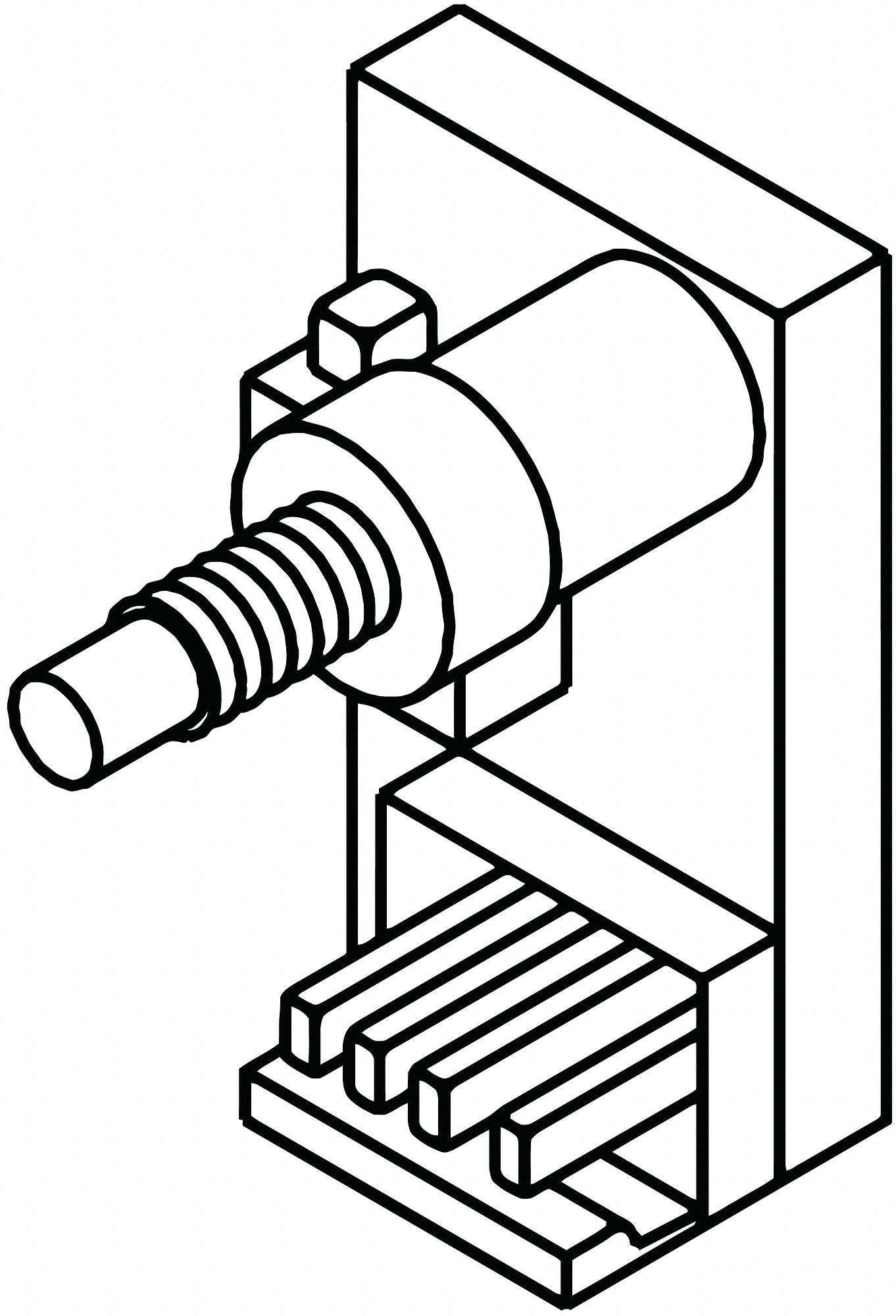 LCN Aluminum On/Off Switch for Door Closers