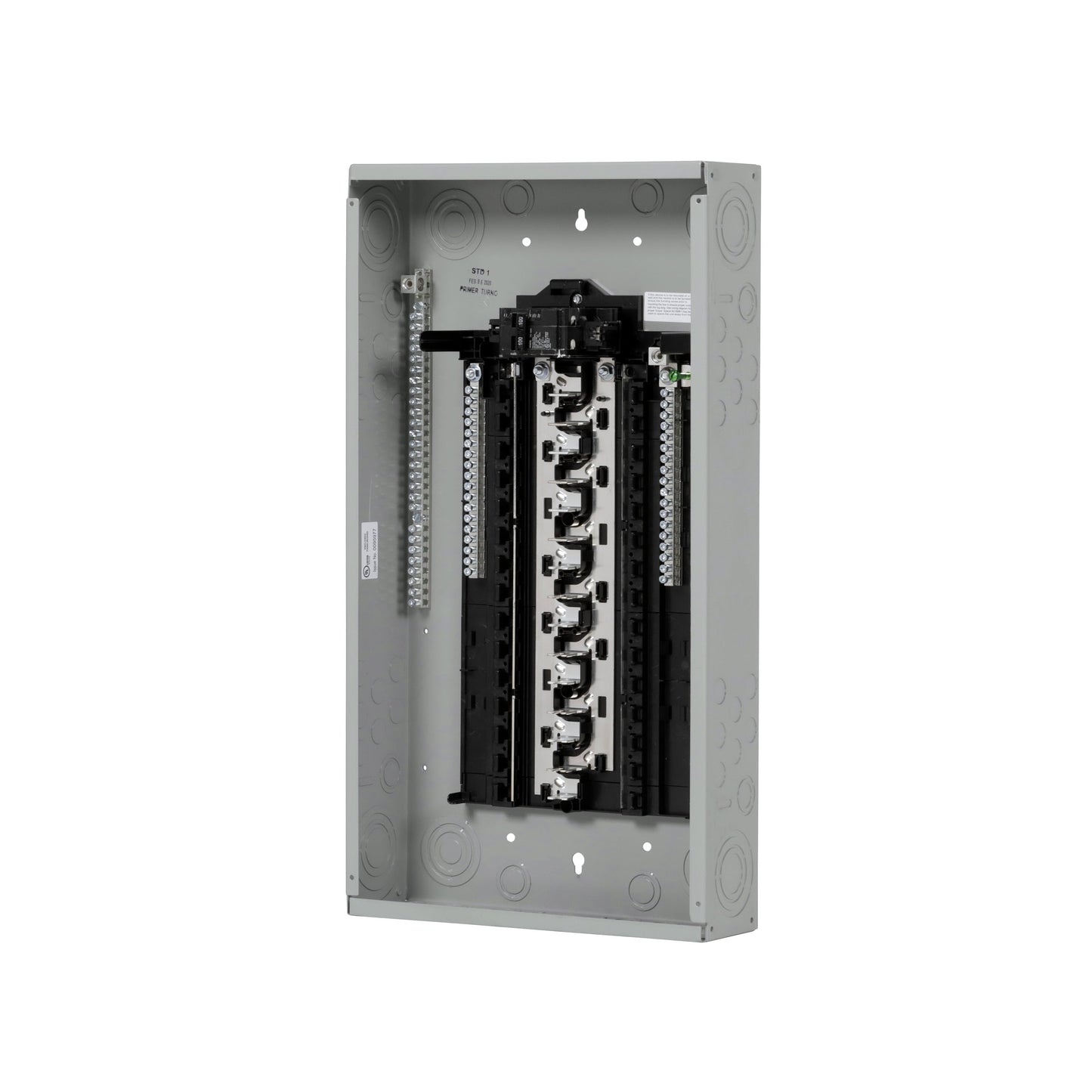 Siemens SN 125-Amp 30-space load center - front view