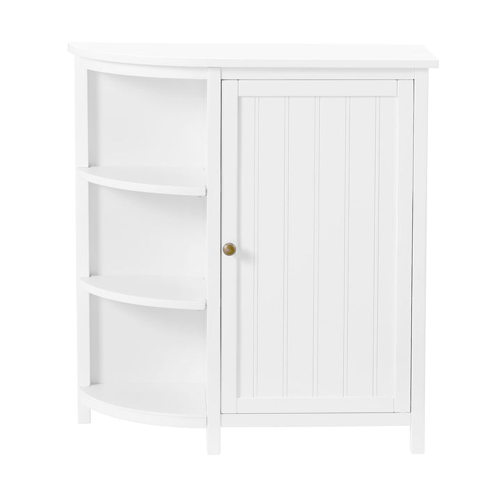 Alaterre Furniture 27-in x 28-in x 10-in White Wood Freestanding Linen Cabinet