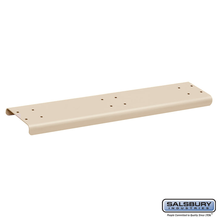 3-Wide Mailbox Spreader for Rural Mailboxes in Sandstone