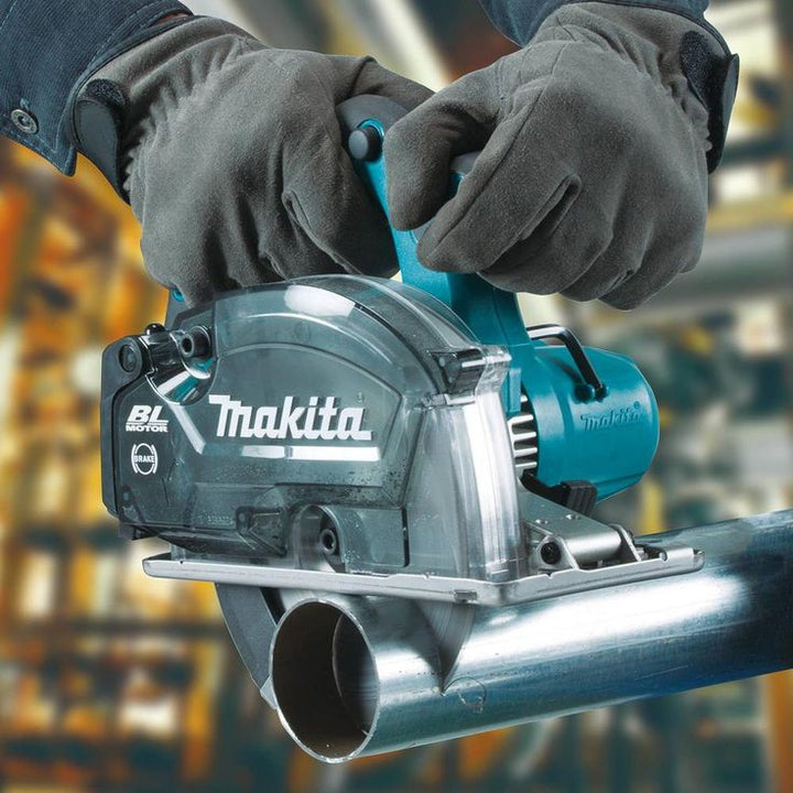 18-Volt LXT Lithium-Ion Brushless Cordless 5-7/8 in. Metal Cutting Saw with Electric Brake and Chip Collector Tool-Only