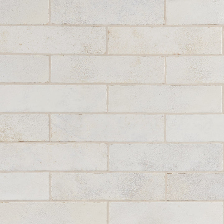 Artmore Tile Vandalay White 3-in x 12-in Polished Ceramic Subway Wall Tile product image