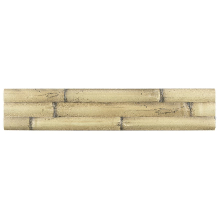 Affinity Tile Bamboo Albufera Beige 4-in x 20-in Satin Ceramic Wood look Wall Tile product image