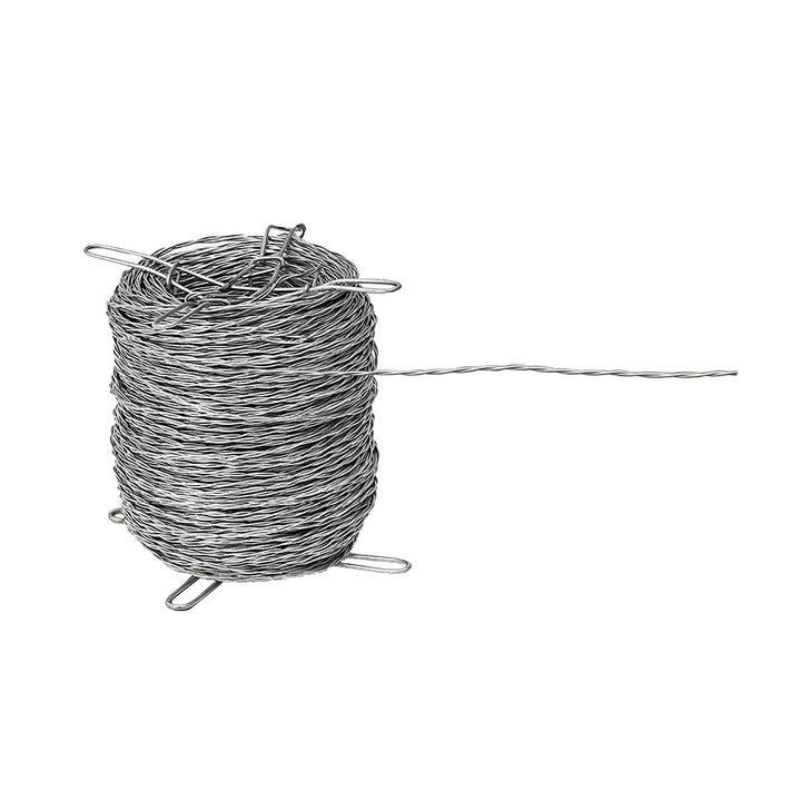 IRONRIDGE 1320-ft 12.5-Gauge Gray Galvanized Steel Barbless Wire Rolled Fencing