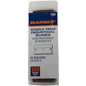 Warner Carbon Steel Utility Replacement Blade (100-Pack)