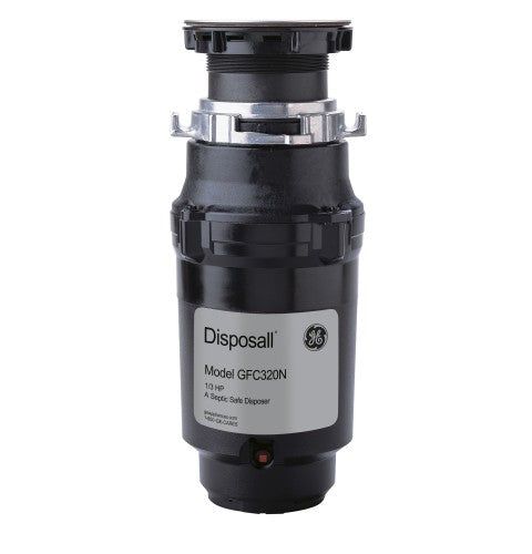 GE 1/3 HP Continuous Feed Garbage Disposal