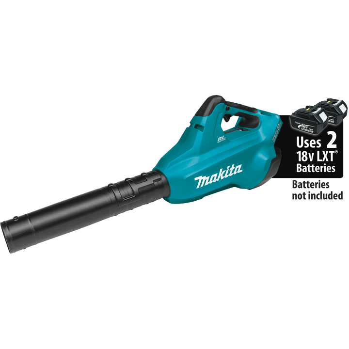 Makita 120 MPH 473 CFM 18V X2 (36V) LXT Lithium‑Ion Cordless Brushless Leaf Blower, Tool‑Only (XBU02Z)