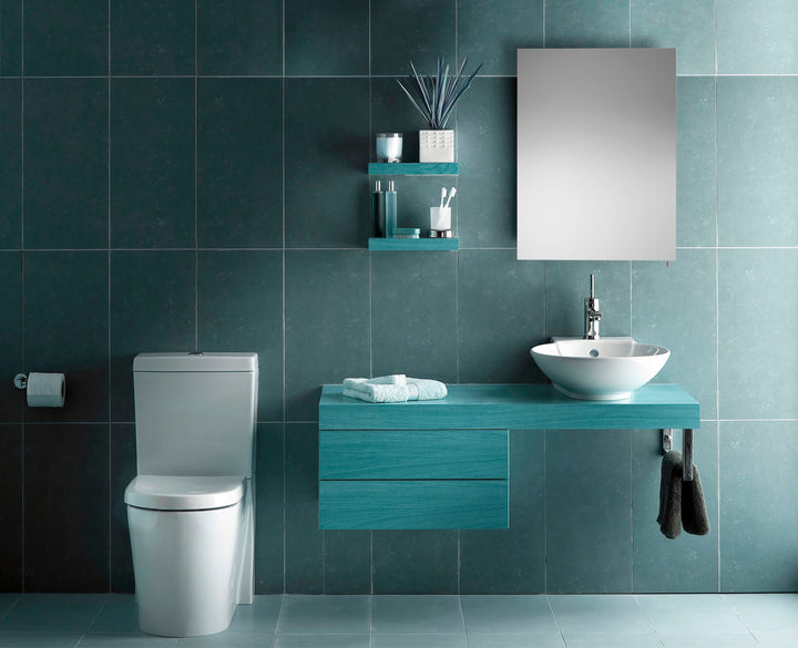 Croydex 16-in x 26-in Surface Mount Polished Stainless Steel Mirrored Medicine Cabinet