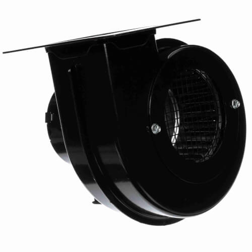 Fasco 50752-D500 blower motor - side view (Type: Shaded Pole; Voltage: 115V)