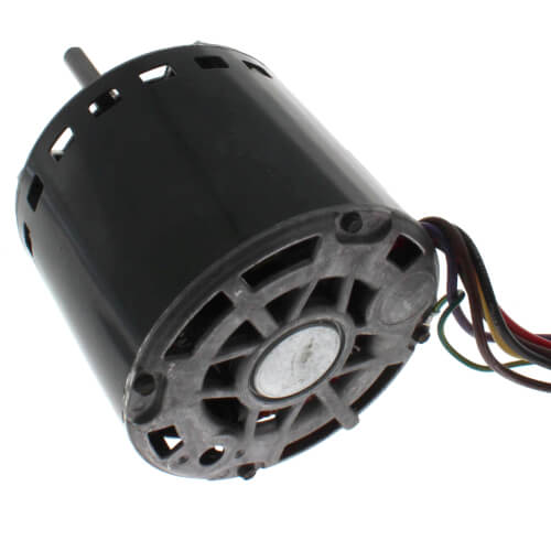 Rheem 51-101728-05 blower motor - side view (Voltage: 208/230V; Horse Power: 1/2)