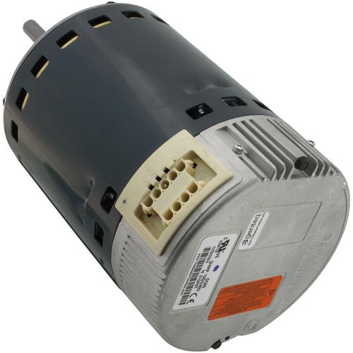 Rheem 51-102603-01 blower motor - side view (Voltage: 120-230V; Horse Power: 3/4)