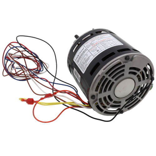 Rheem 51-23012-31 blower motor - side view (Voltage: 120v; Horse Power: 1/2)