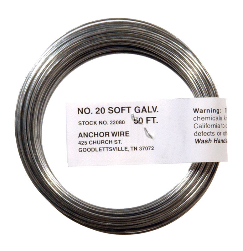 Hillman 3.5 in. Diameter x 50 ft. Galvanized Steel 20-Gauge Stove Pipe Wire
