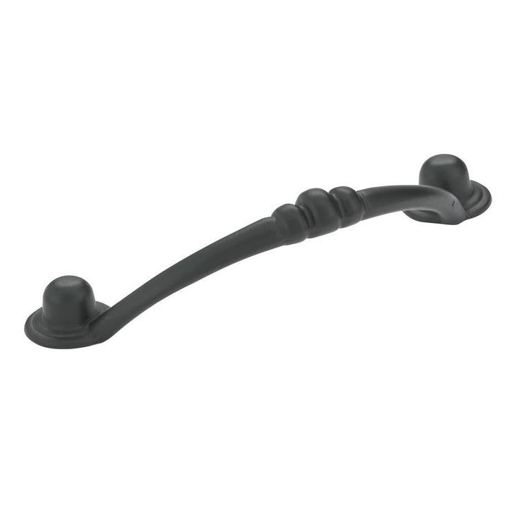2-1/2 in. (64 mm) Center-to-Center Matte Black Traditional Drawer Pull