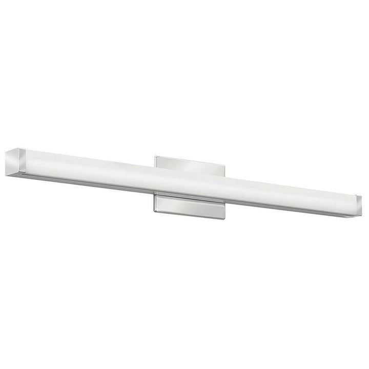 FMVCSLS 3 ft. Chrome LED Selectable Color Temperature 3000/3500/4000K Dimmable LED Contemporary Square Vanity Light