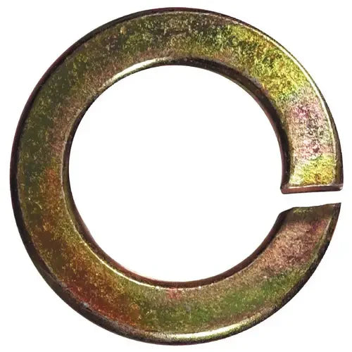 Hillman 9/16 in. D Yellow Dichromate Steel Split Lock Washer, 50-Pack